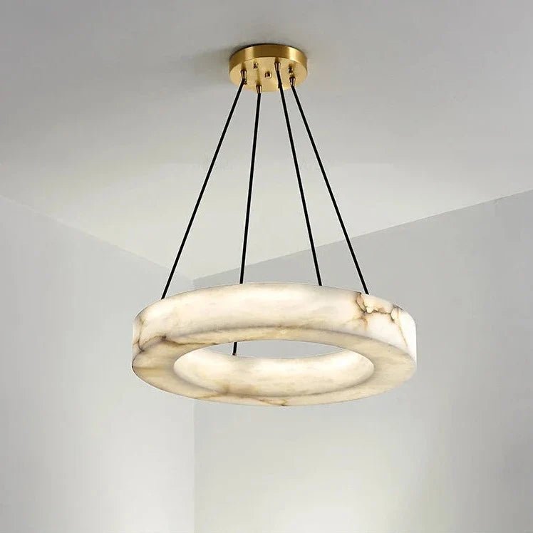 Trenton Marble Chandelier - fovolighting