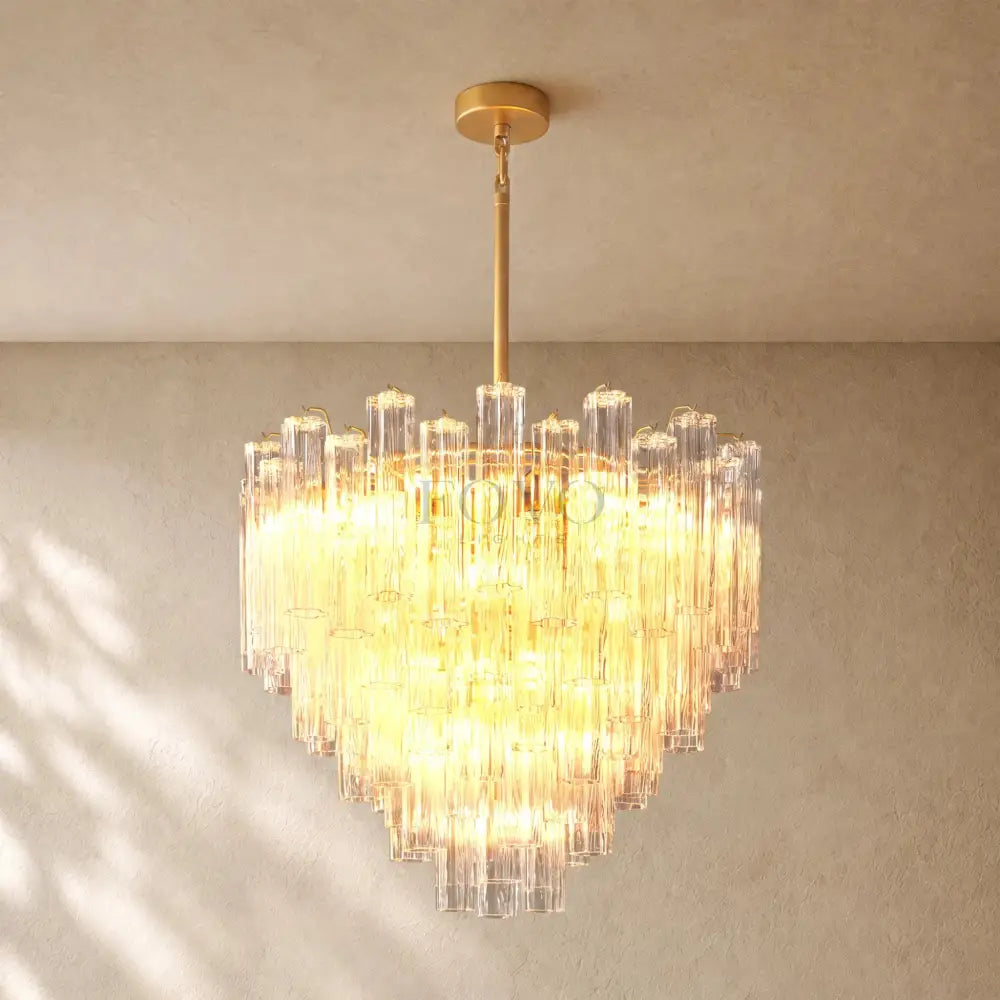 Tronchy Glass Round Chandelier