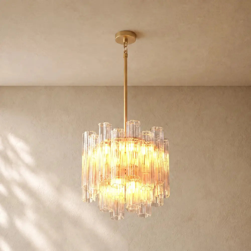 Tronchy Glass Round Chandelier