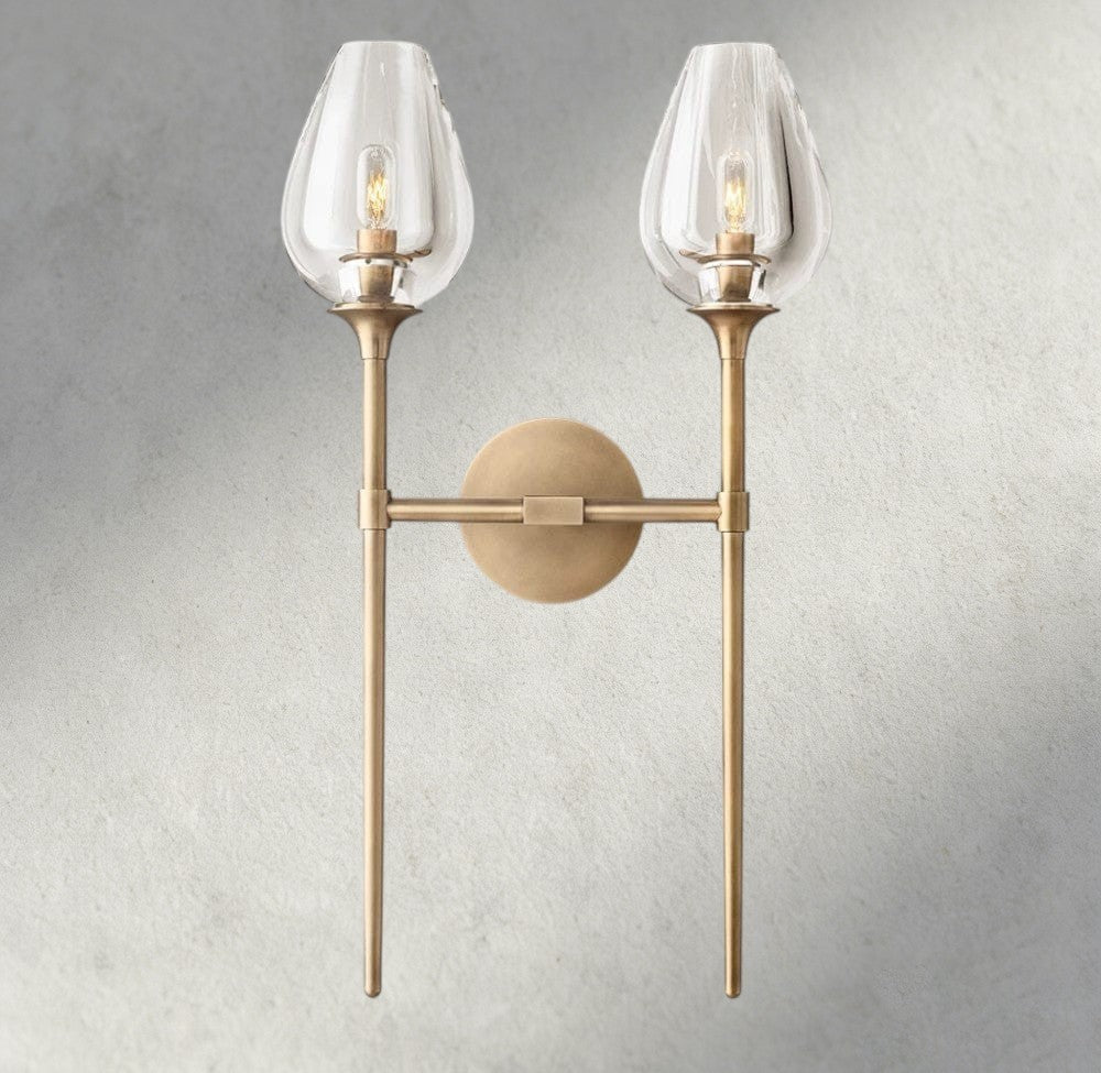 TULIP DOUBLE SCONCE - fovolighting