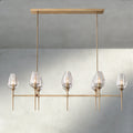 Tulip Linear Chandelier 52", 65" - fovolighting