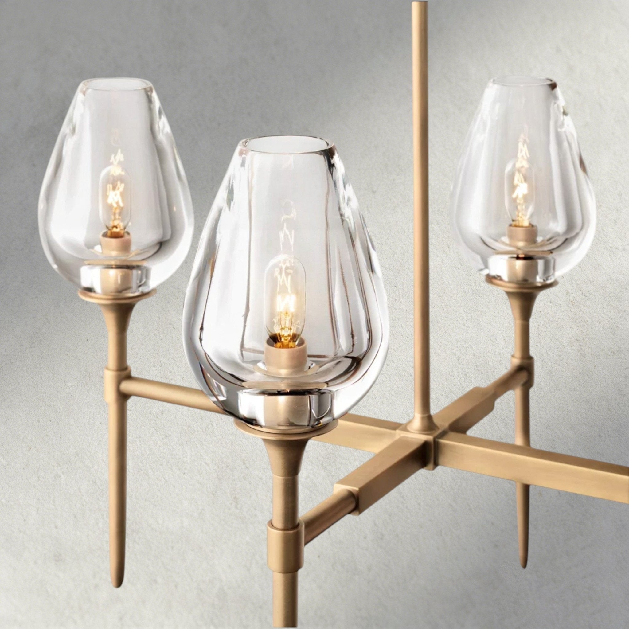 Tulip Linear Chandelier 52", 65" - fovolighting