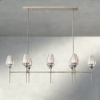 Tulip Linear Chandelier 52", 65" - fovolighting