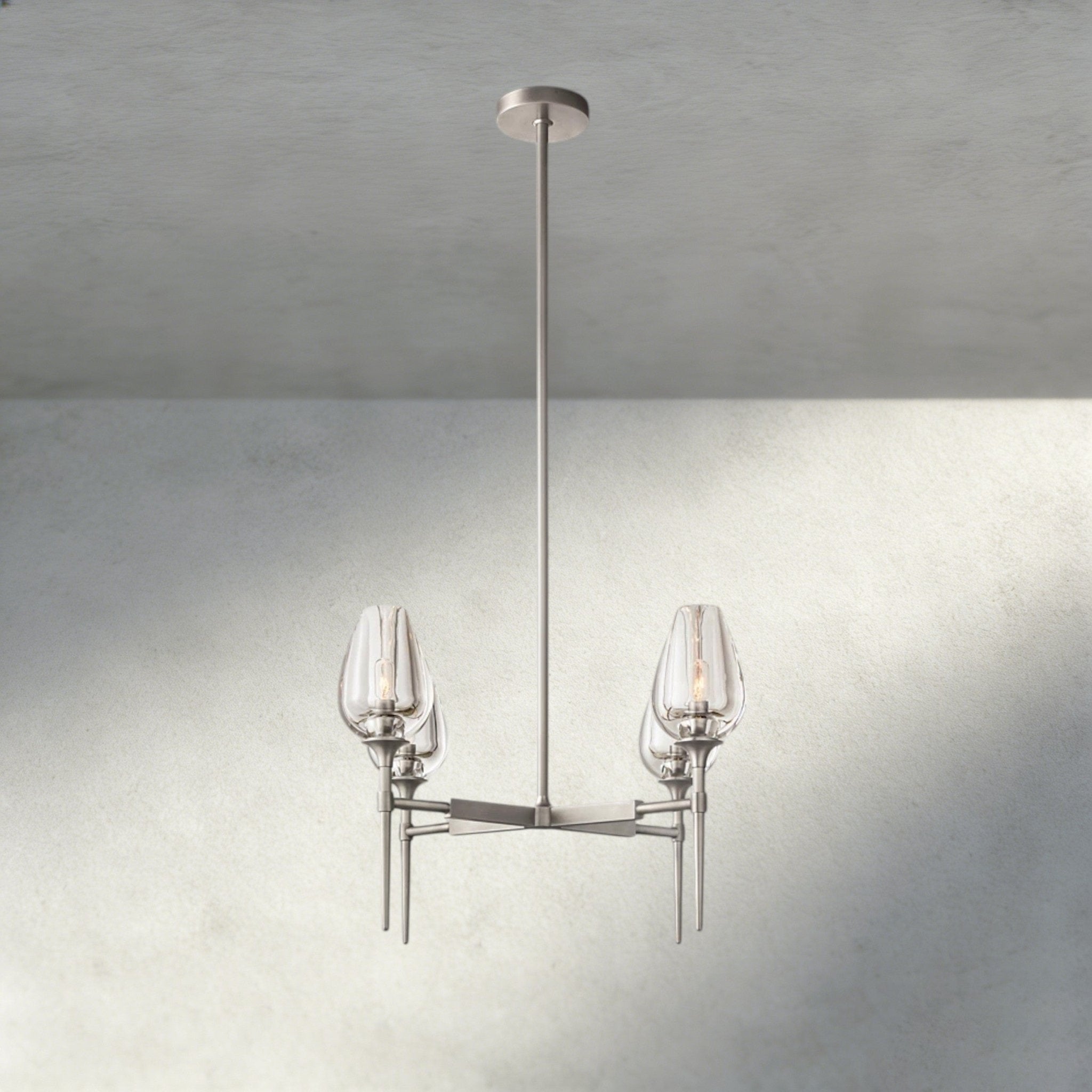 TULIP ROUND CHANDELIER 27", 42", 54" - fovolighting