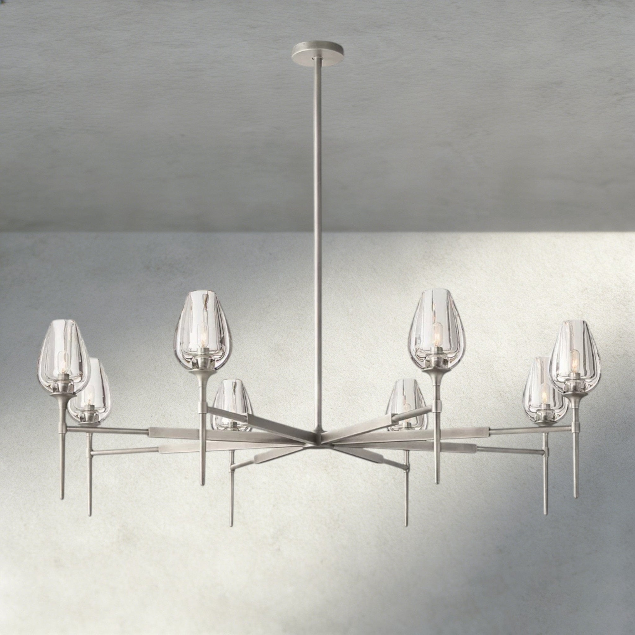 TULIP ROUND CHANDELIER 27", 42", 54" - fovolighting