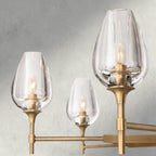 TULIP ROUND CHANDELIER 27", 42", 54" - fovolighting