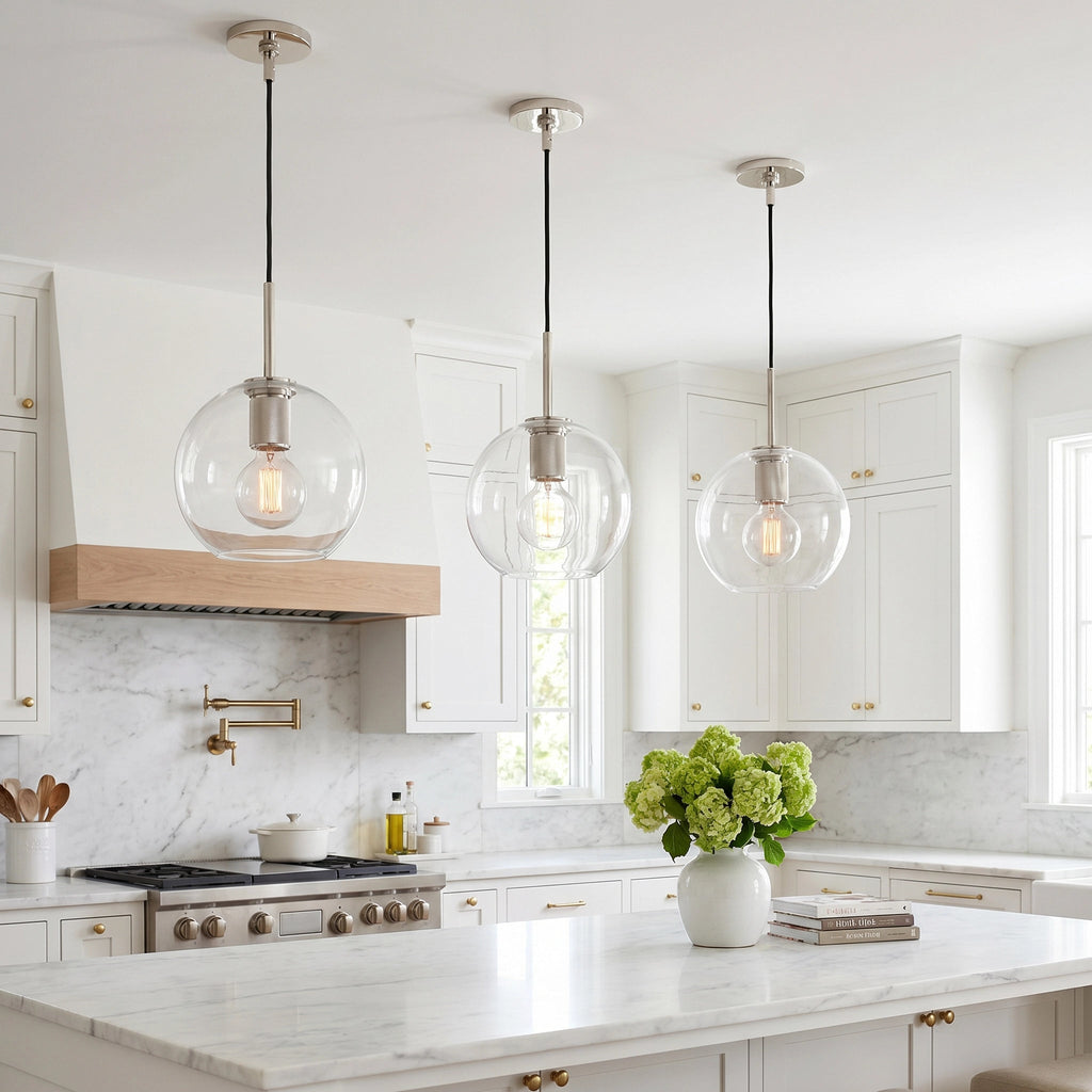 Utilitaira Globe Shade Pendant - fovolighting