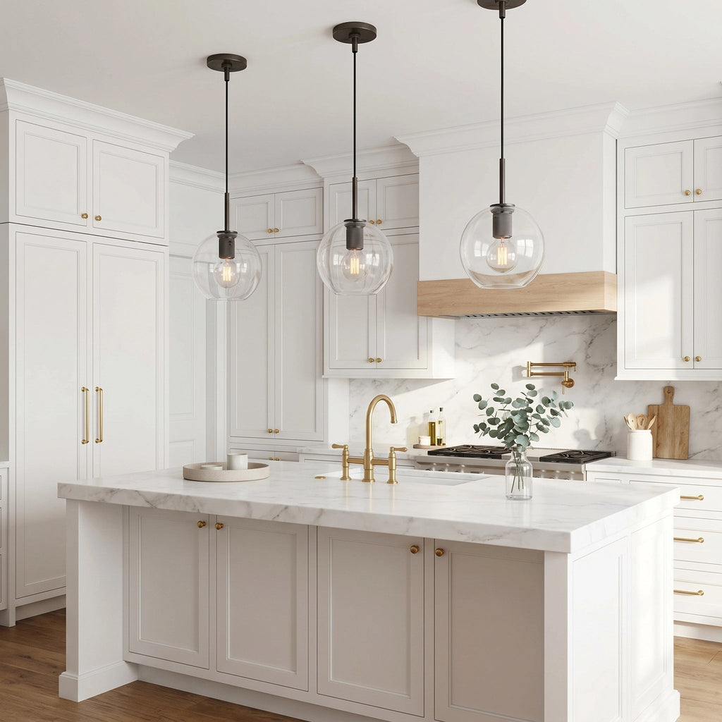 Utilitaira Globe Shade Pendant - fovolighting