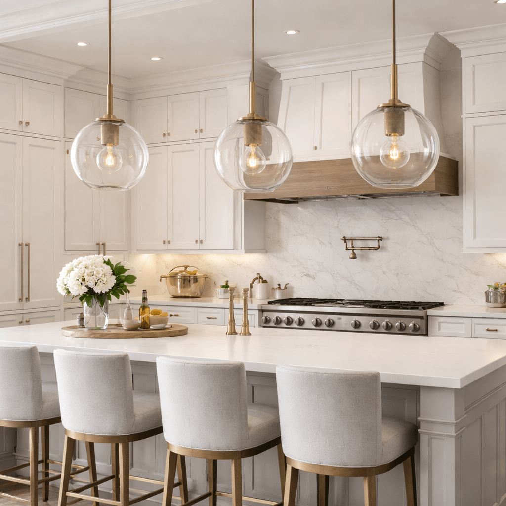 Utilitaira Globe Shade Pendant - fovolighting