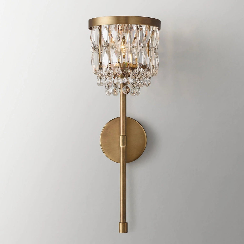 Valente Crystal Wall Sconce - fovolighting