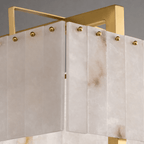 Valente Marble & Copper Modern Chandelier - fovolighting