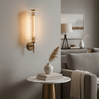 Valette Crystal & Copper Wall Sconce - fovolighting