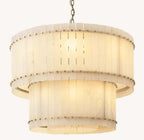 Valmont Marble Chandelier 39" - fovolighting