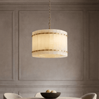 Valmont Marble Round Chandelier 16" - fovolighting