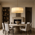 Valmont Marble Round Chandelier 31" - fovolighting