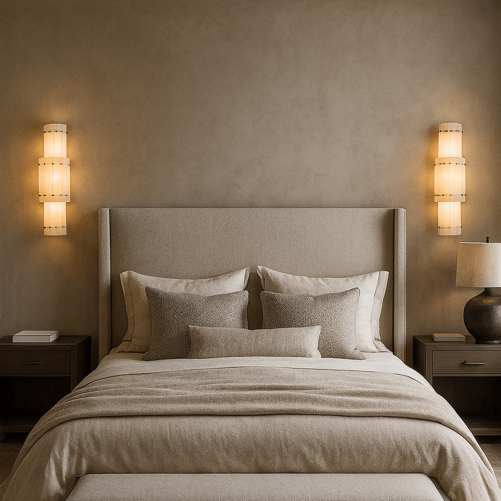 Valmont Marble Wall Sconce - fovolighting
