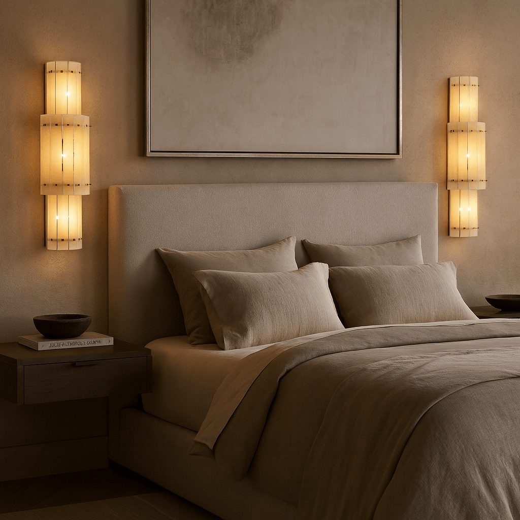 Valmont Marble Wall Sconce - fovolighting