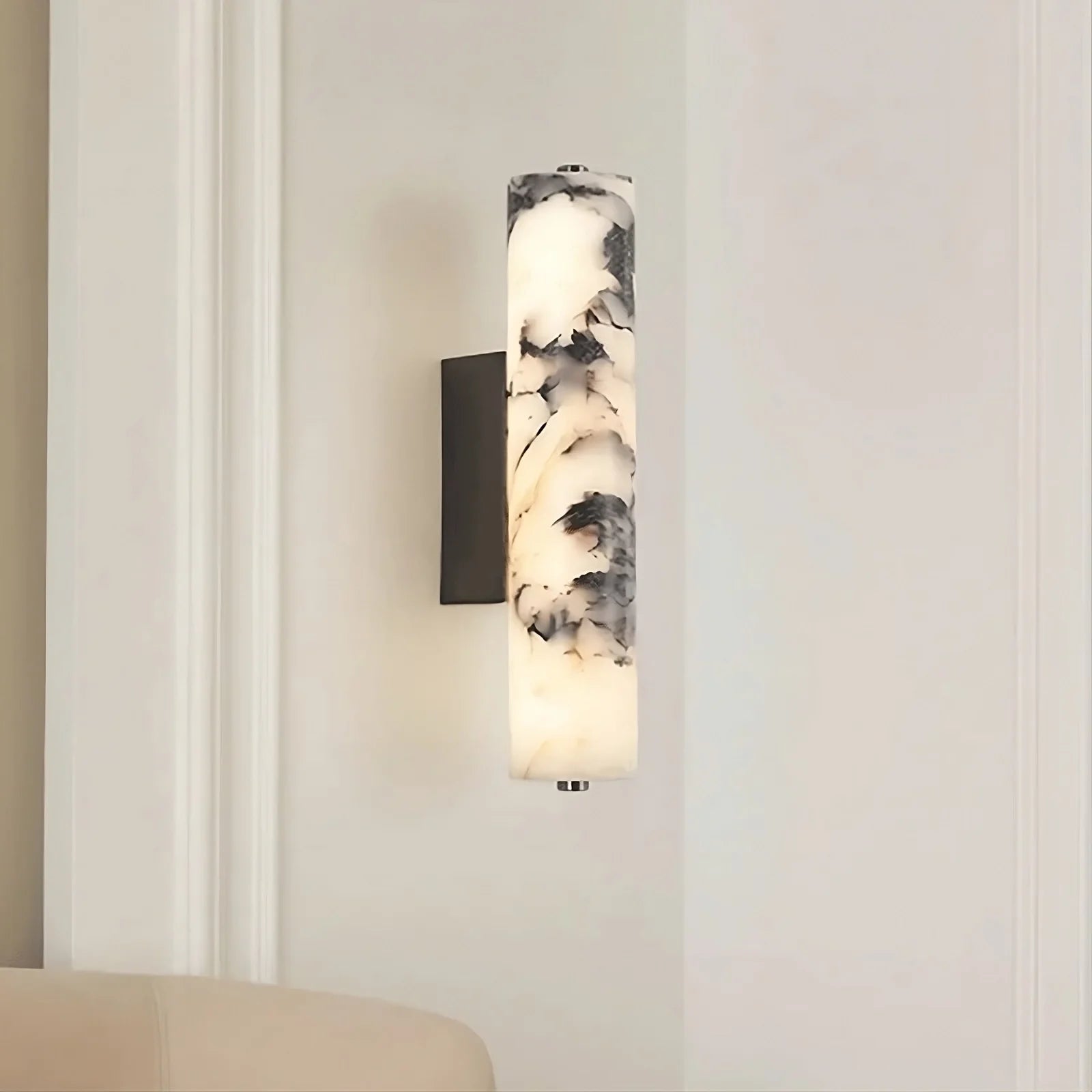 Valmont Marble Wall Sconce - fovolighting