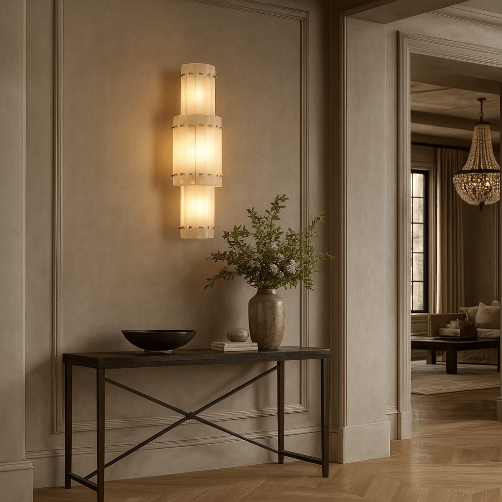 Valmont Marble Wall Sconce - fovolighting