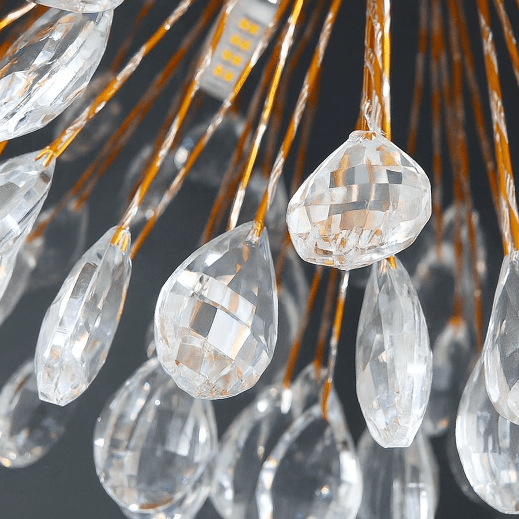 Vanci Crystal Dandelion Chandelier - fovolighting