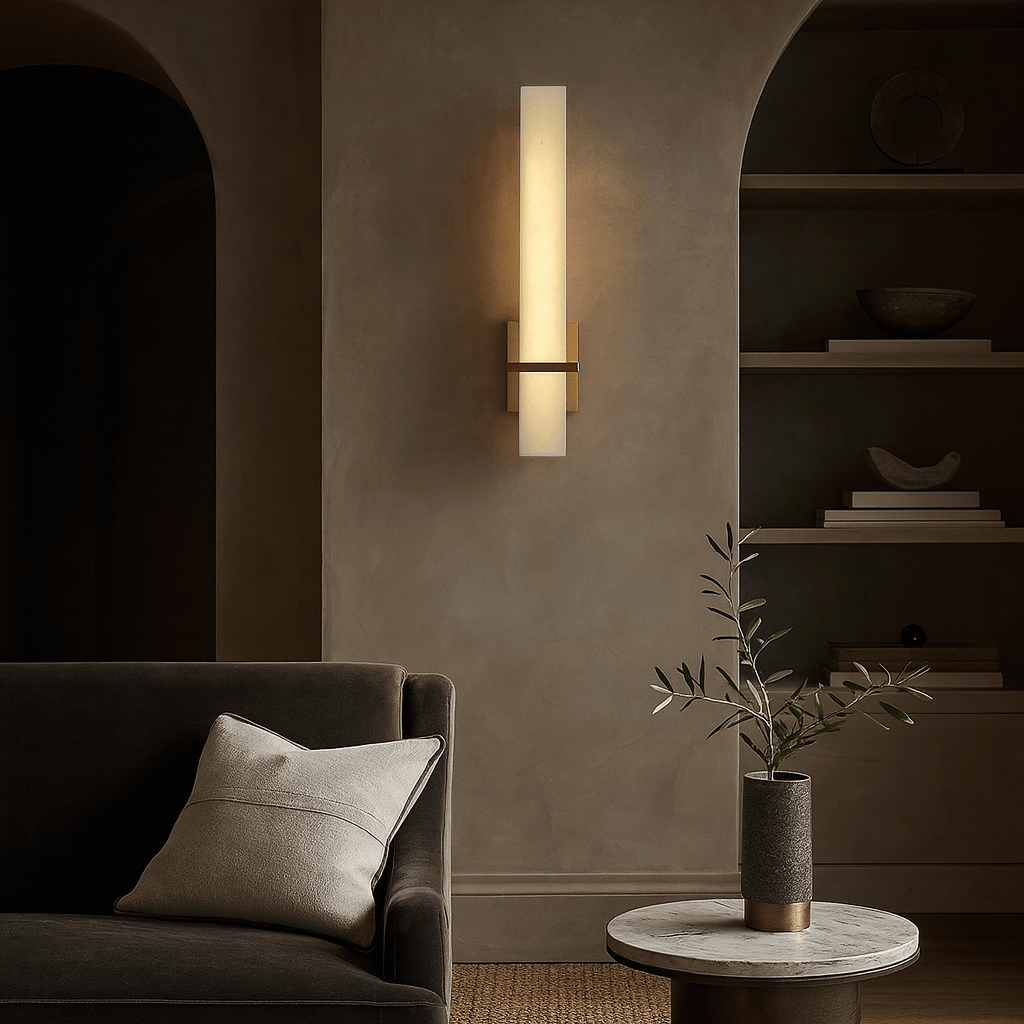 Varella Marble Wall Sconce - fovolighting