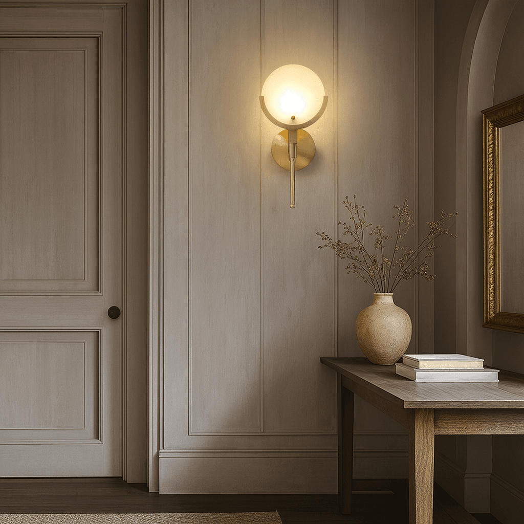 Vellaro Marble Wall Sconce - fovolighting