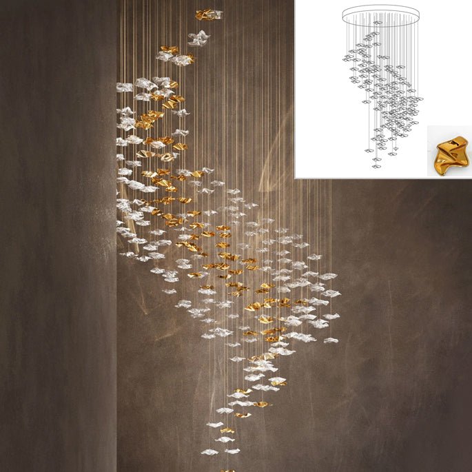 Veloria Fluid Chandelier - fovolighting