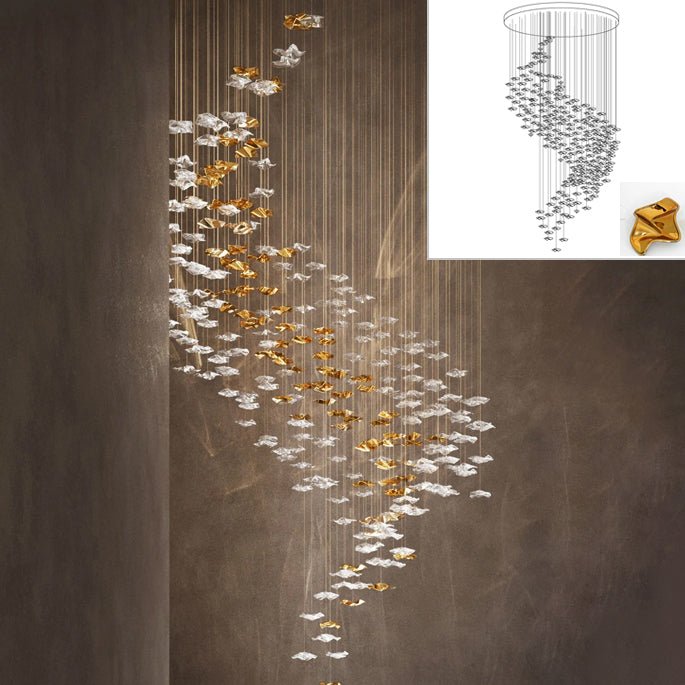 Veloria Fluid Chandelier - fovolighting