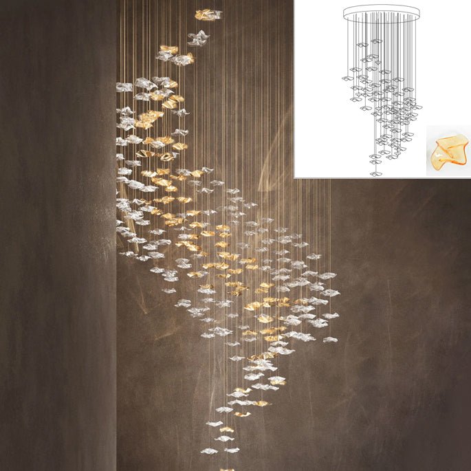 Veloria Fluid Chandelier - fovolighting
