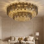 Venice 2 - Tier Crystal Chandelier - fovolighting