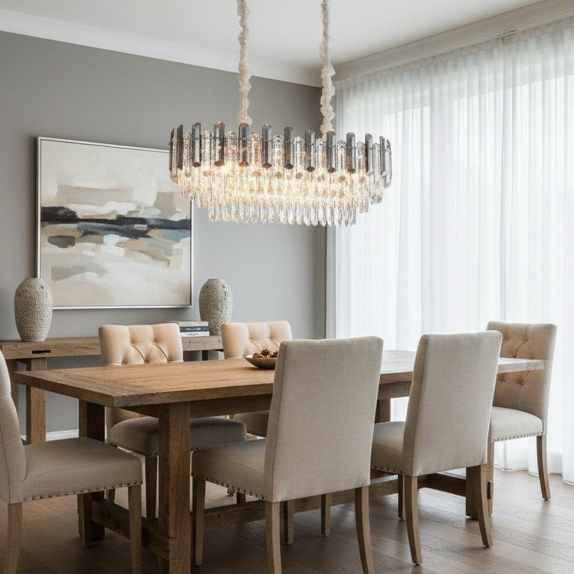 Venice Crystal Dining Room Chandelier - fovolighting