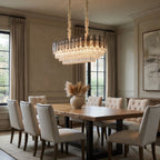 Venice Crystal Dining Room Chandelier - fovolighting