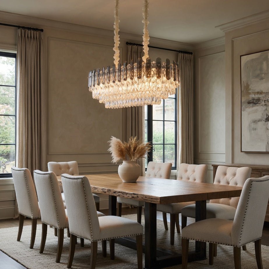 Venice Crystal Dining Room Chandelier - fovolighting
