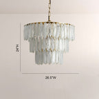 Vera Tiered Chandelier - fovolighting