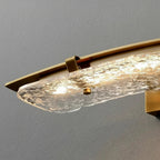 Verena Copper & Glass Wall Sconce - fovolighting