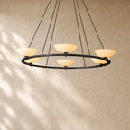 Vernat Round Chandelier - Bronze / 60’’