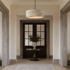 Vero Travertine Bell Pendant - fovolighting
