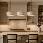 Vero Travertine Bell Pendant - fovolighting