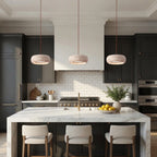 Vero Travertine Bell Pendant - fovolighting
