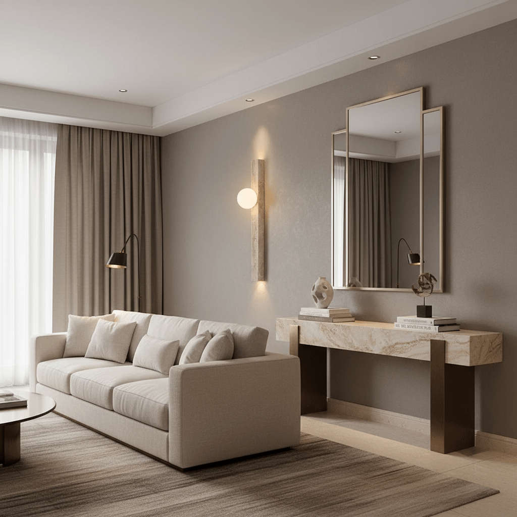 Verona Travertine Wall Sconce - fovolighting