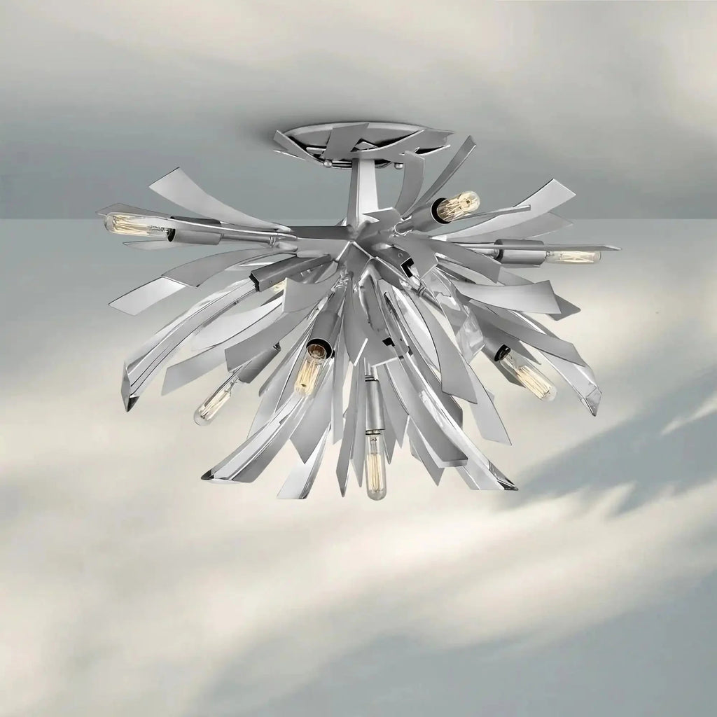 Vida Large Semi - Flush Mount - fovolighting