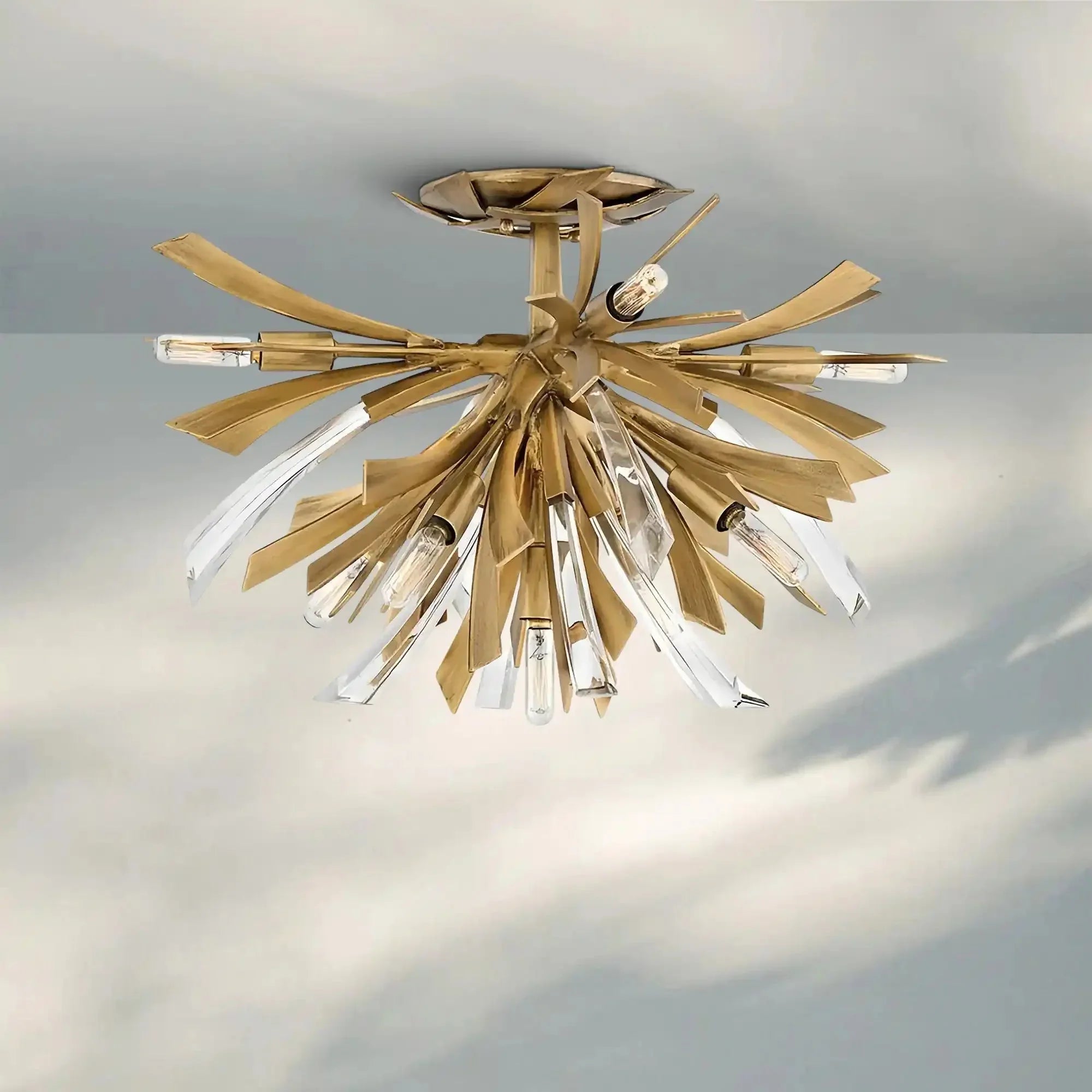 Vida Large Semi - Flush Mount - fovolighting