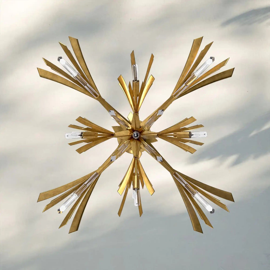 Vida Large Single Tier Chandelier - fovolighting