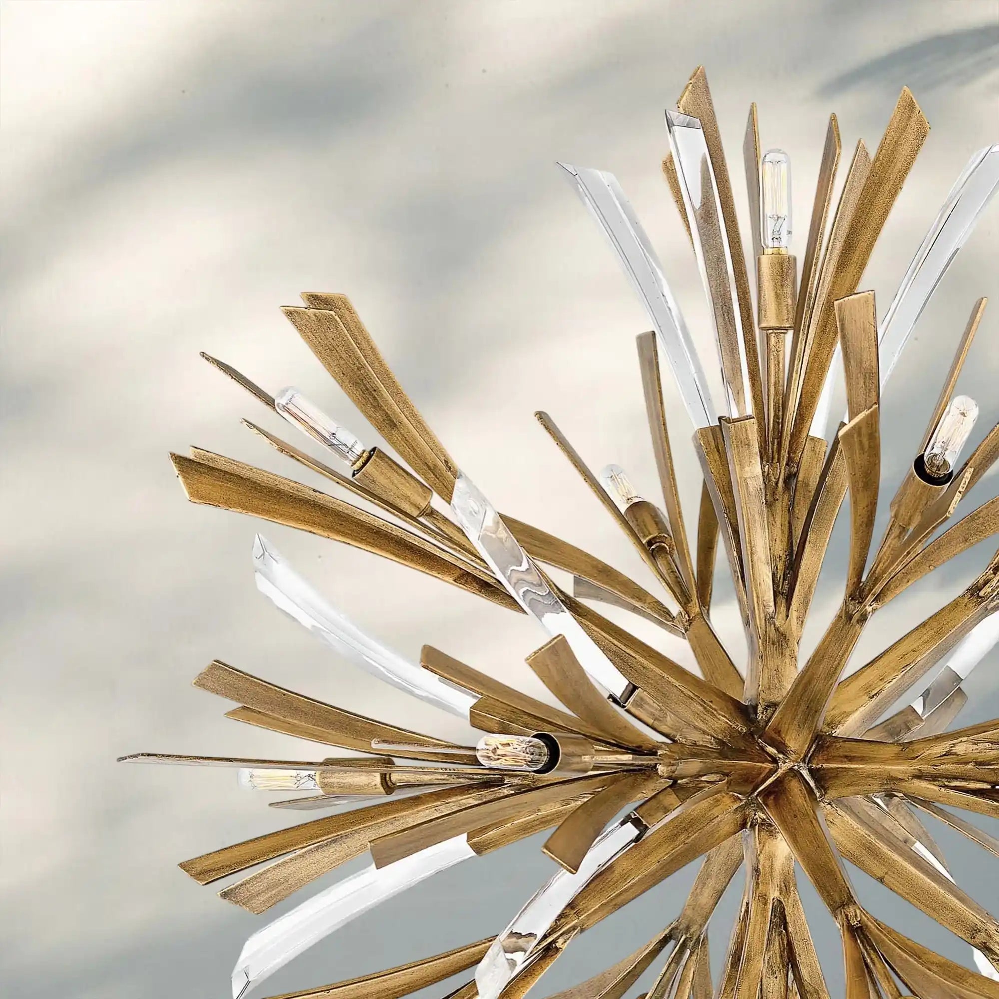 Vida Large Single Tier Chandelier - fovolighting