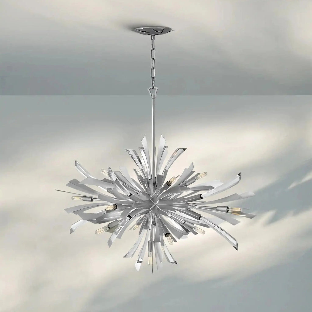 Vida Large Single Tier Chandelier - fovolighting
