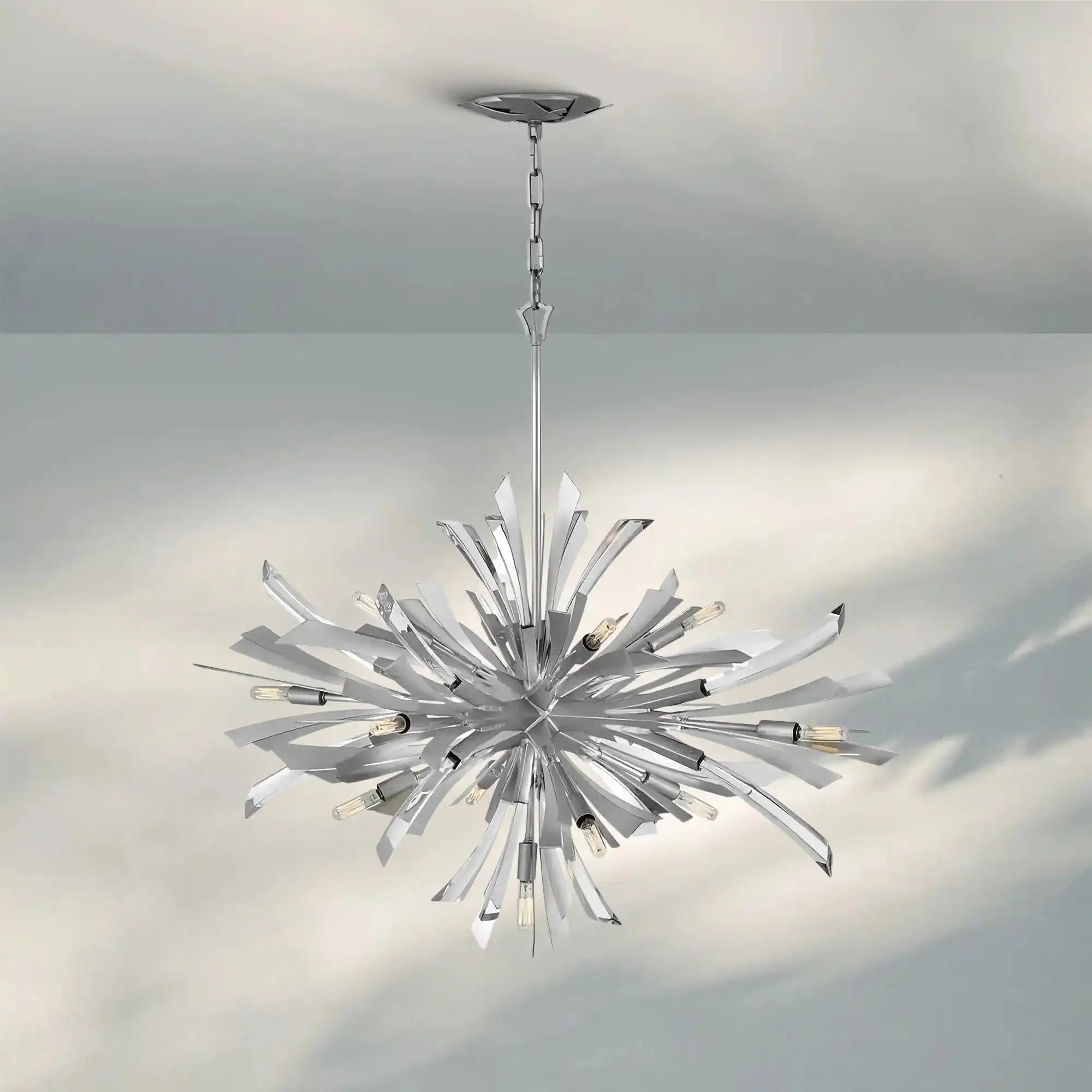 Vida Large Single Tier Chandelier - fovolighting