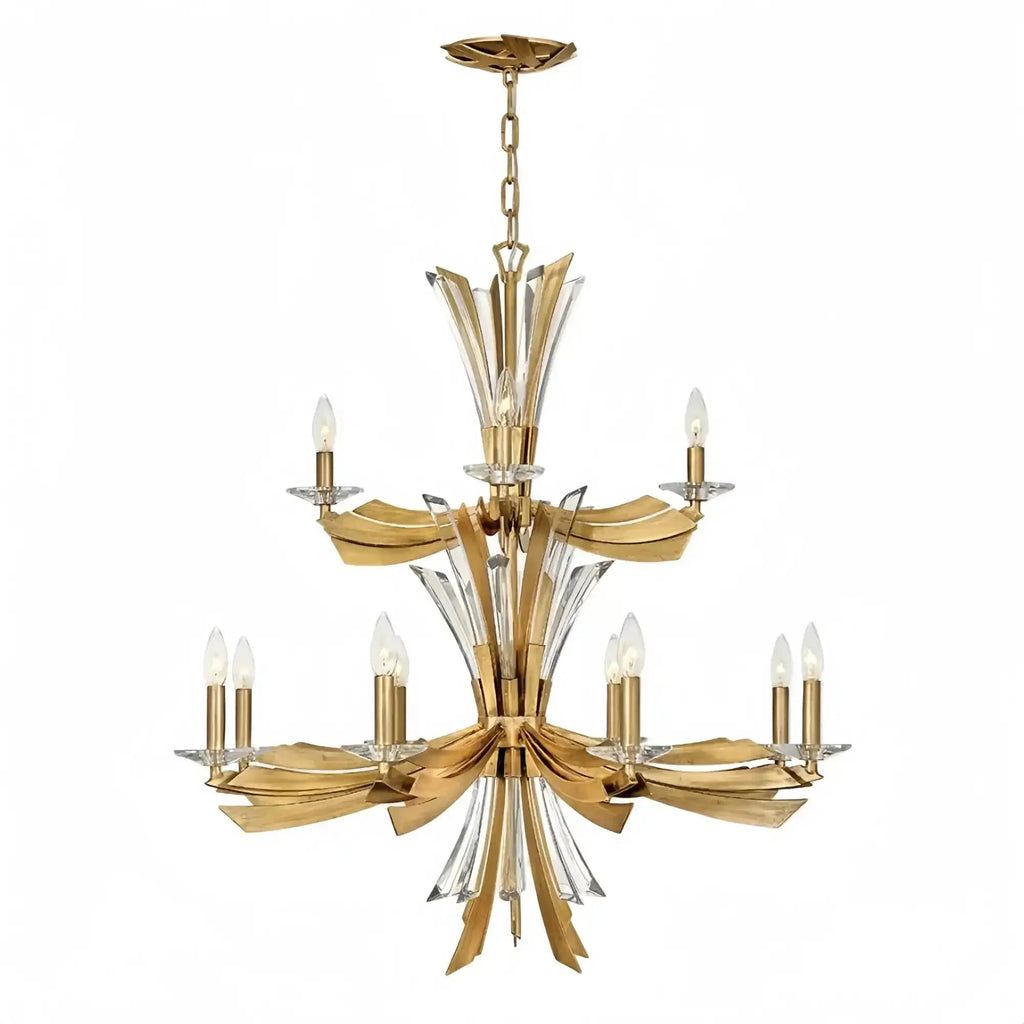 Vida Medium Multi Tier Chandelier - fovolighting