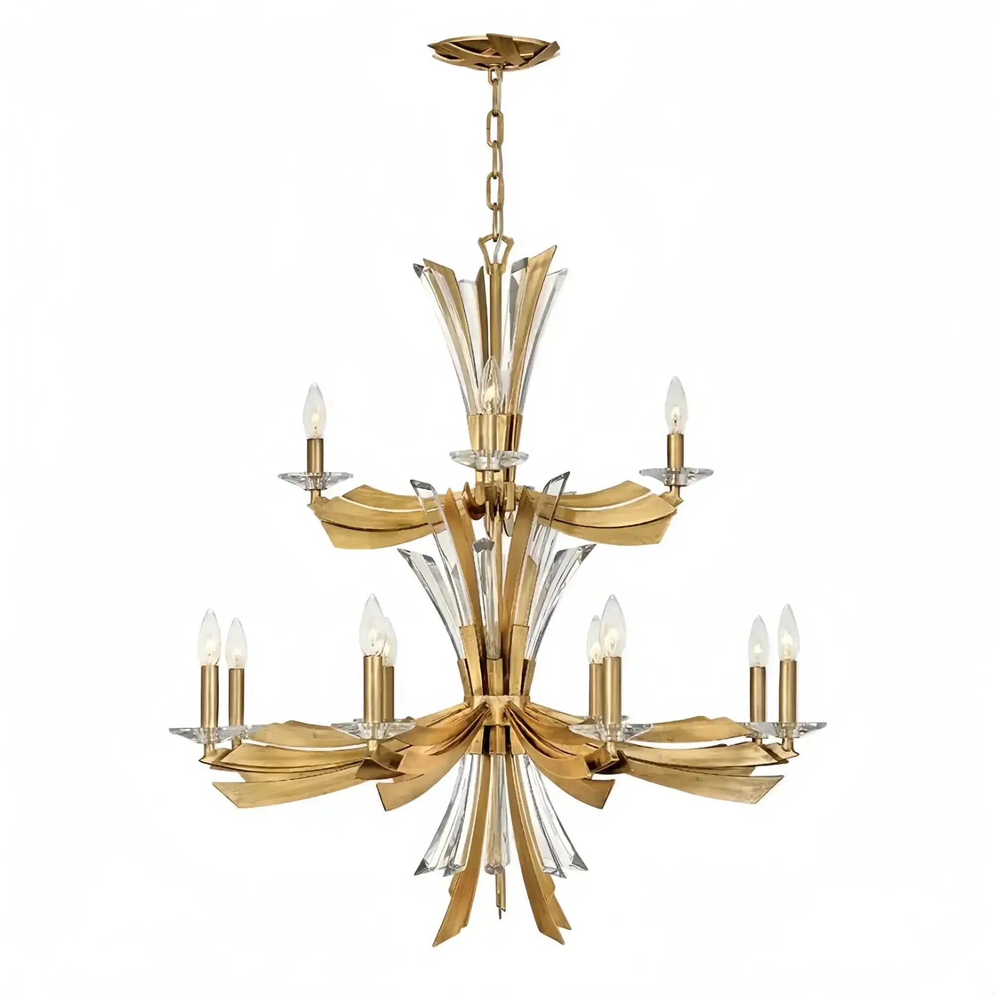 Vida Medium Multi Tier Chandelier - fovolighting