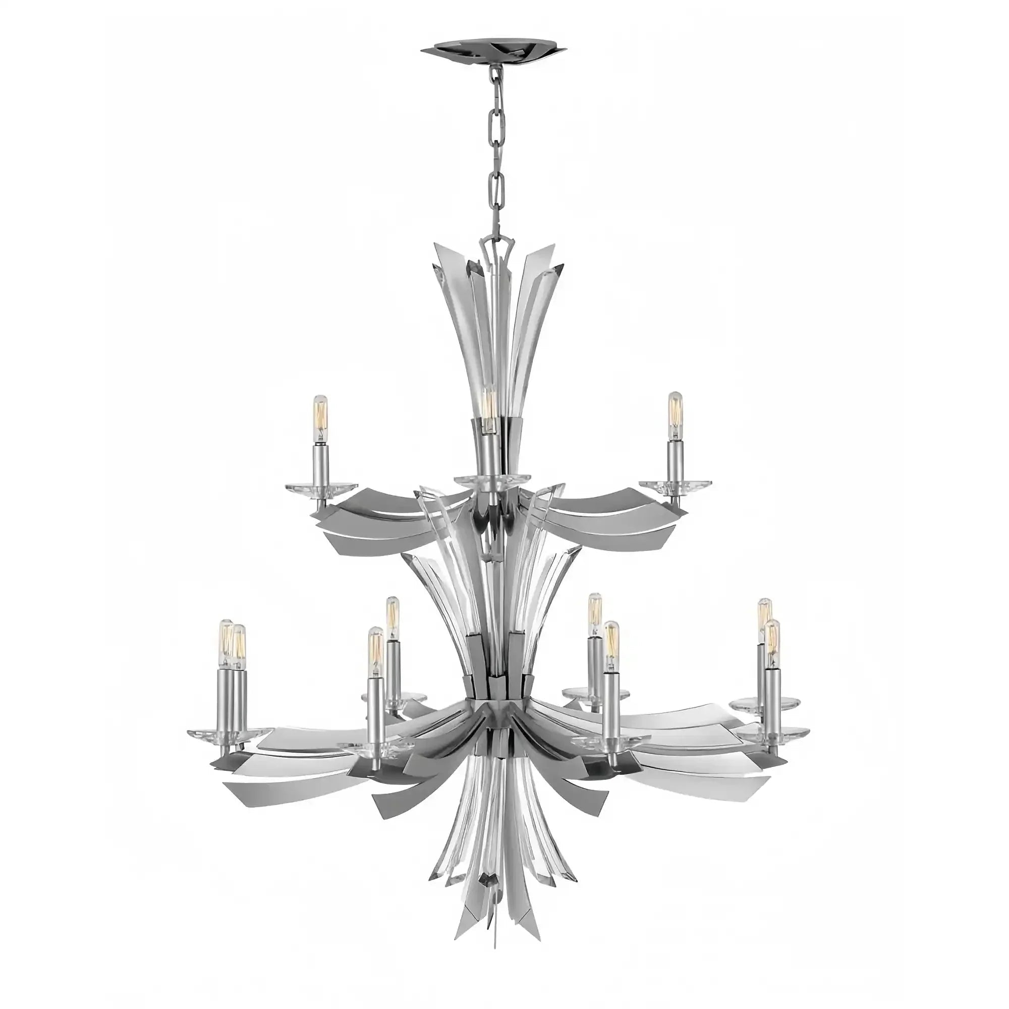 Vida Medium Multi Tier Chandelier - fovolighting