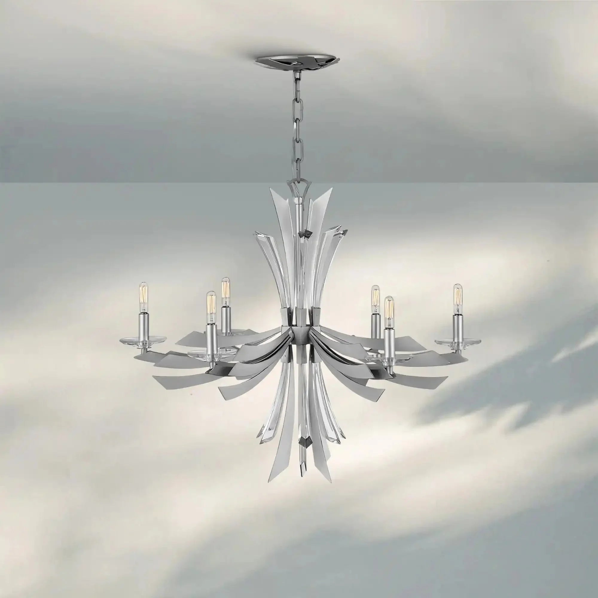 Vida Medium Single Tier Chandelier - fovolighting